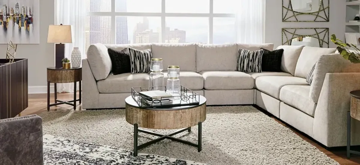 Kellway 6-pc. Sectional in Bisque by Ashley Furniture