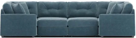 ModularOne 8-pc. Sectional in Teal by H.M. Richards