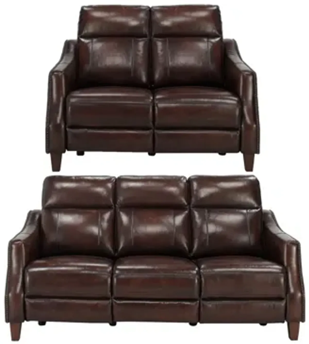 Thomas Living Room Set in Brown by Bellanest