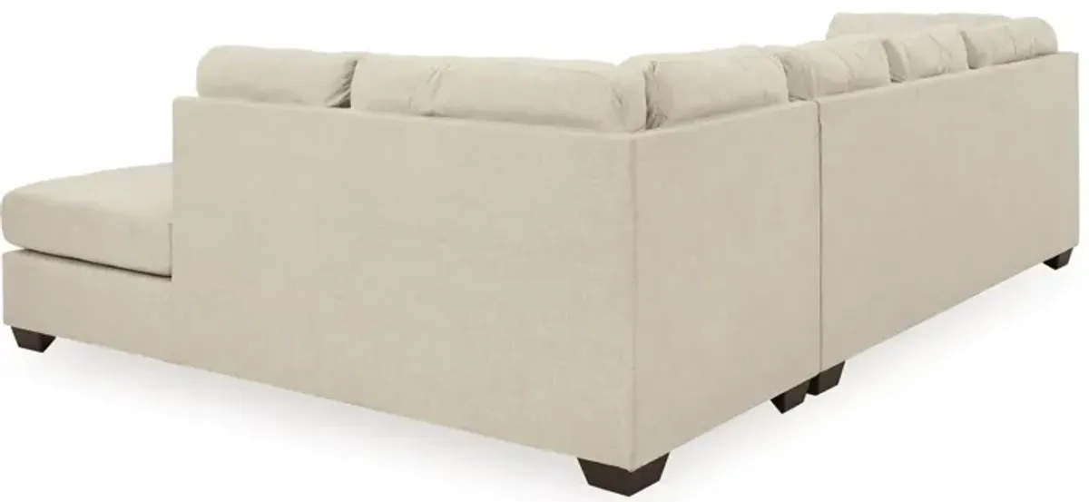 Falkirk 2-pc. Sectional with Chaise in Parchment by Ashley Furniture