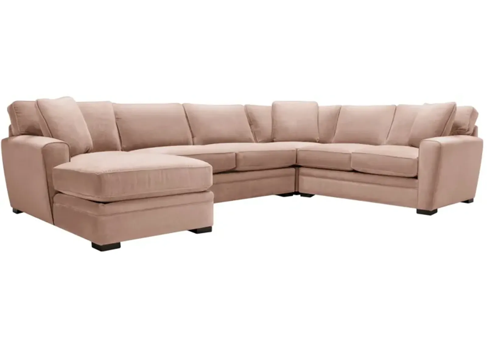 Artemis II 4-pc. Sectional in Gypsy Blush by Jonathan Louis