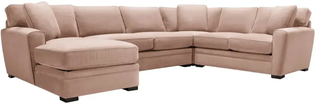 Artemis II 4-pc. Sectional in Gypsy Blush by Jonathan Louis