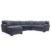 Artemis II 4-pc. Left Hand Facing Sectional Sofa in Gypsy Slate by Jonathan Louis