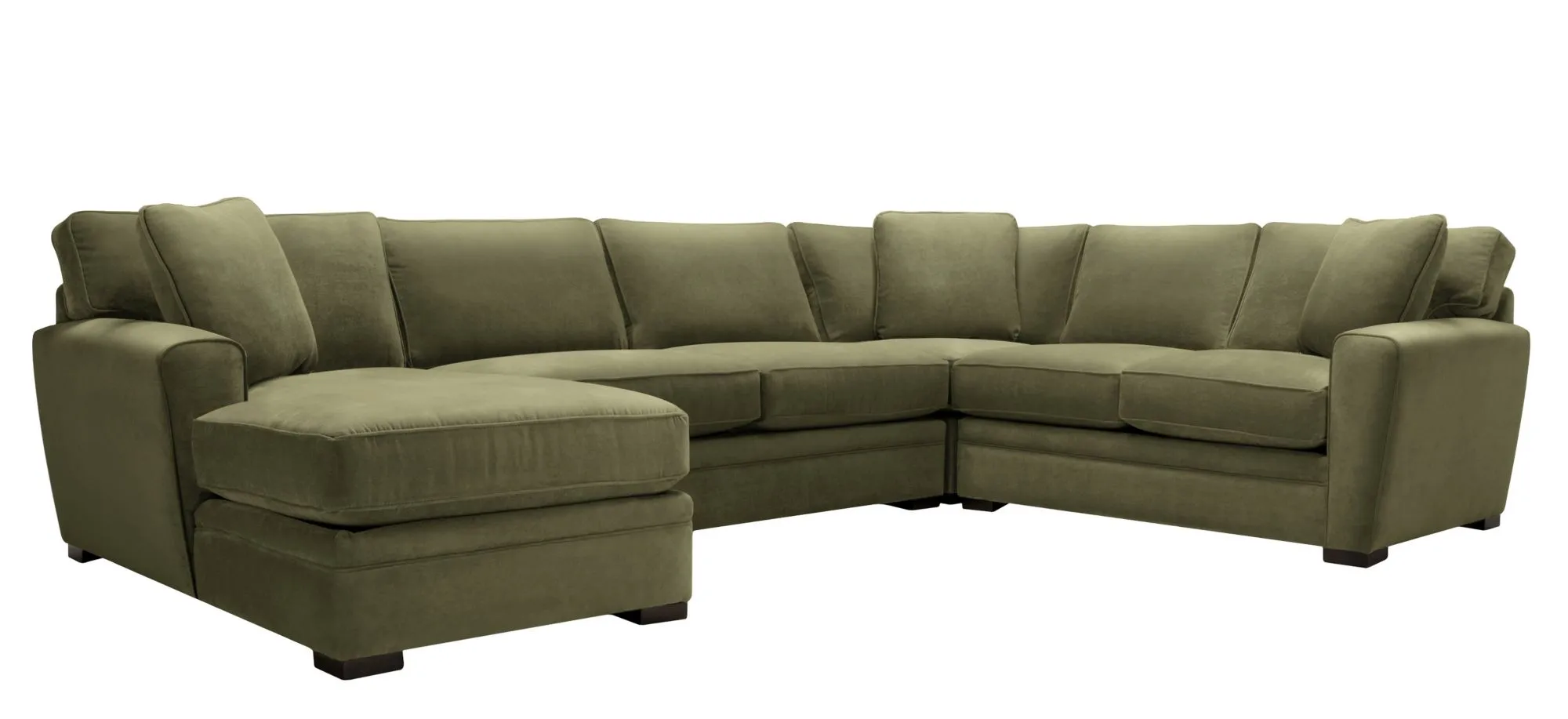 Artemis II 4-pc. Left Hand Facing Sectional Sofa in Gypsy Sage by Jonathan Louis