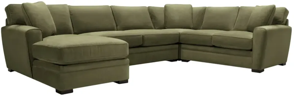 Artemis II 4-pc. Sectional in Gypsy Sage by Jonathan Louis