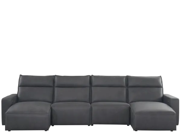 ModularTwo 4-pc. Power Sectional w/ Power Headrest