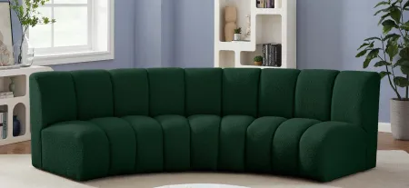 Infinity 3pc. Modular Sectional in Green by Meridian Furniture
