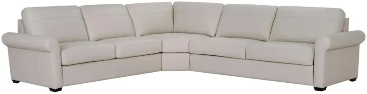 Harley 4-pc. Leather Sectional