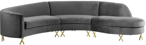 Serpentine 3-pc. Sectional