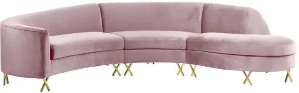 Serpentine 3-pc. Sectional