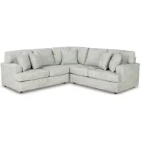 Playwrite 3-pc. Sectional in Gray by Ashley Furniture