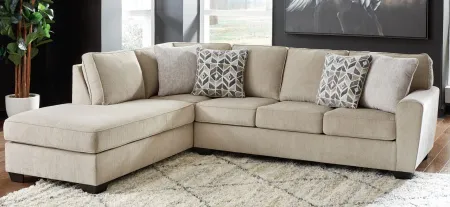 Decelle 2-pc. Sectional with Chaise in Putty by Ashley Furniture