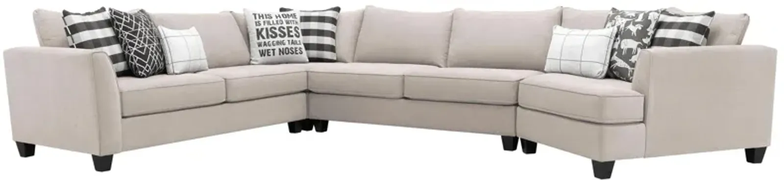 Daine 4-pc. Sectional Sofa