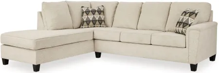 Abinger 2-pc. Sectional with Chaise in Natural by Ashley Furniture