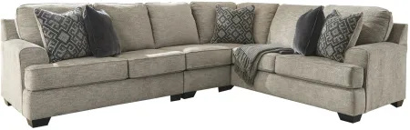 Bovarian 3-pc. Sectional in Stone by Ashley Furniture