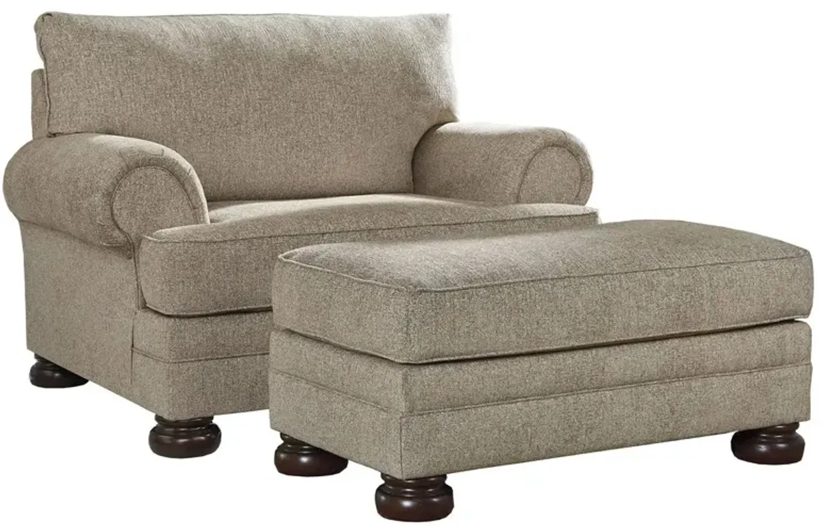 Kananwood Chair and Ottoman