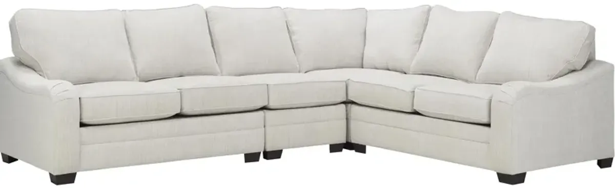 Caid 4-pc. Chenille Sectional Sofa