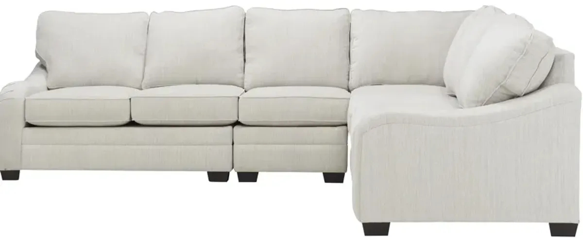 Caid 4-pc. Chenille Sectional Sofa