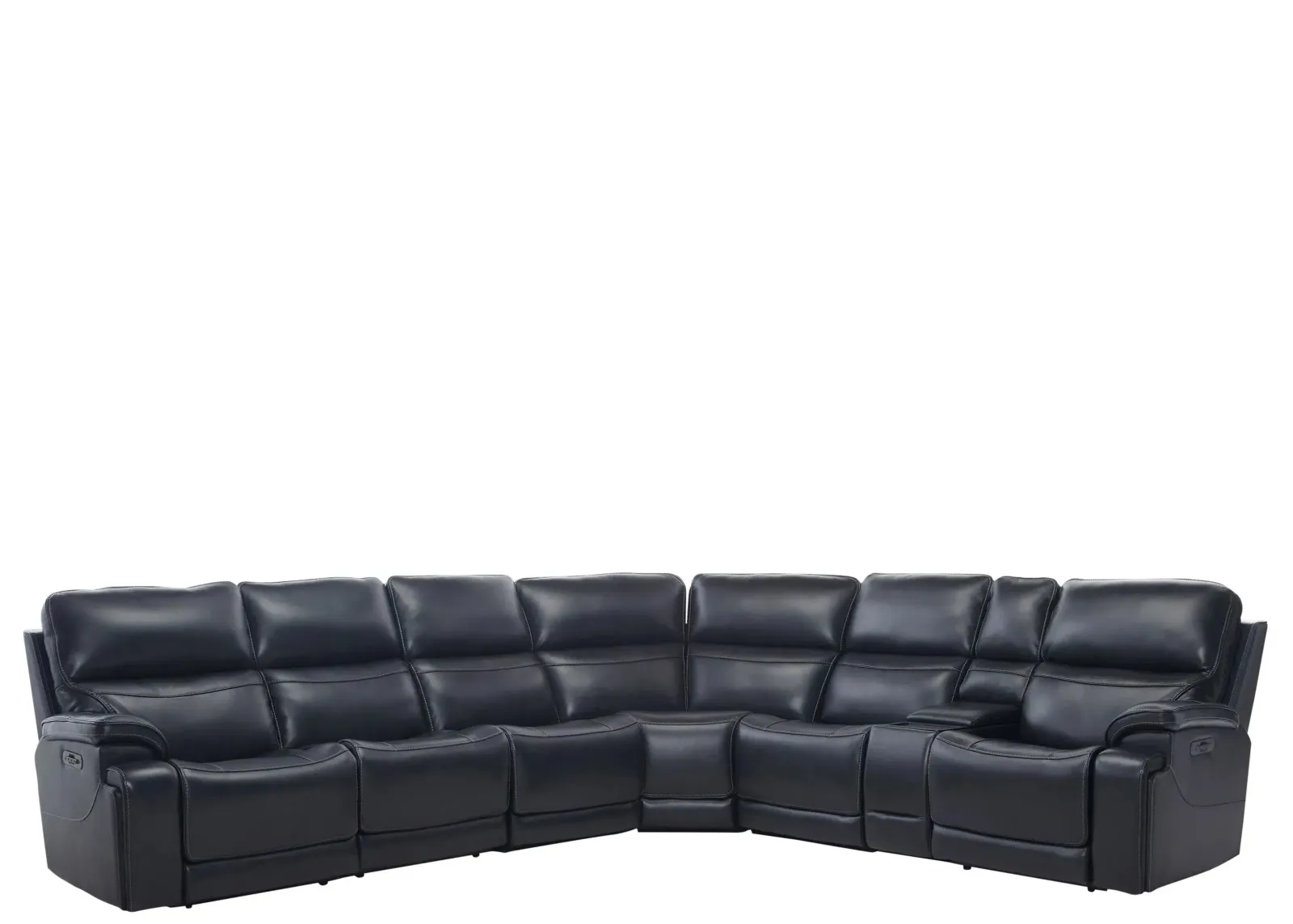 Presley 7-pc. Power Sectional in Maverick Blueberry by Bellanest