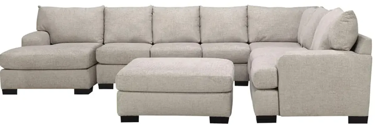 Cooper 5-pc. Sectional w/ Cocktail Ottoman