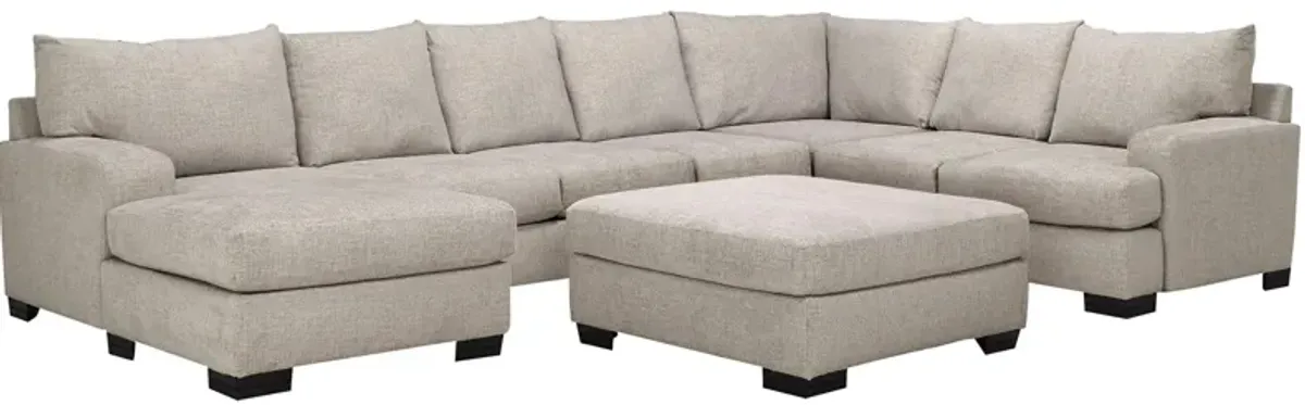 Cooper 5-pc. Sectional w/ Cocktail Ottoman