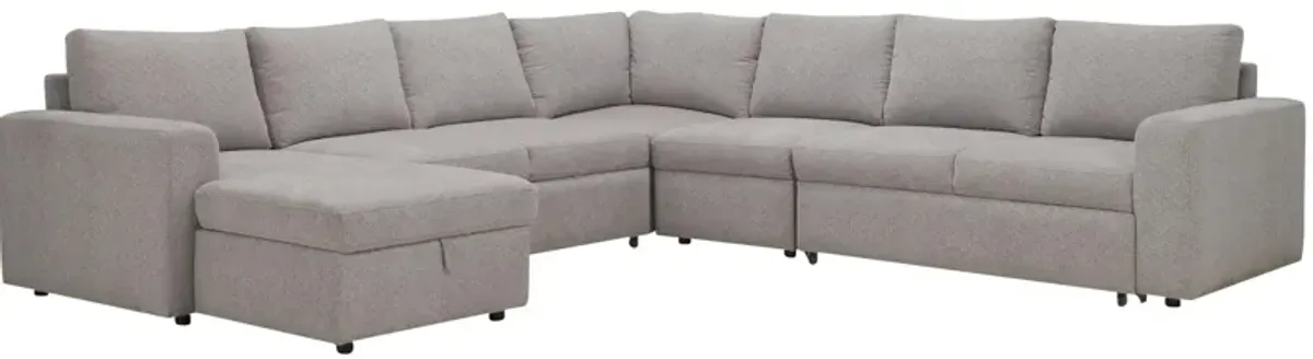 Barry 5-pc. Sectional w/ Pop-Up Sleeper