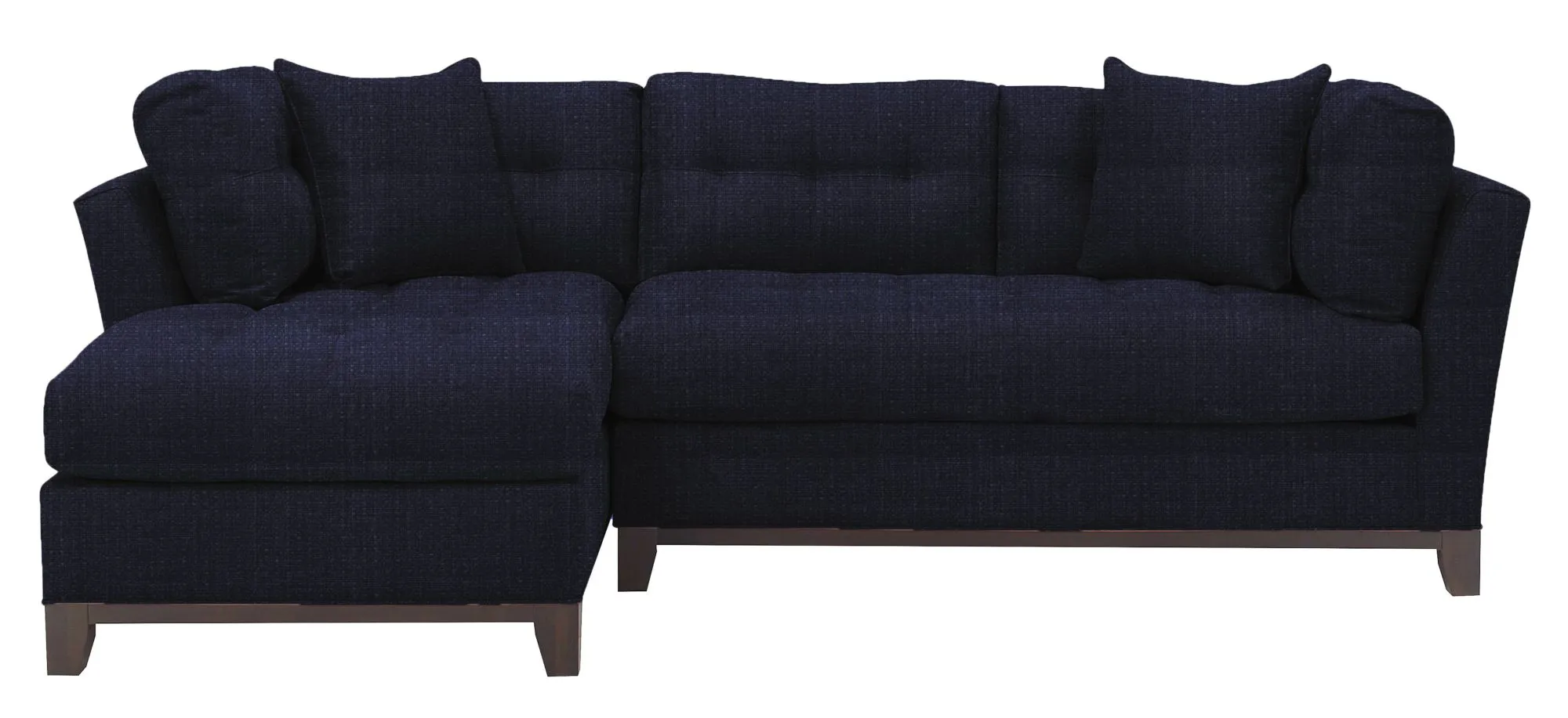 Cityscape 2-pc. Sectional in Sugar Shack Navy by H.M. Richards