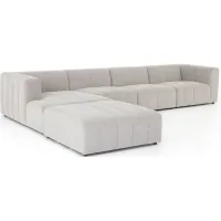 Sparrow 5-pc. Modular Sectional Sofa w/ Ottoman in Napa Sandstone by Four Hands