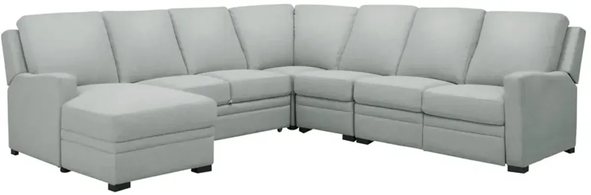 Poppy 5-pc. Power Sectional w/ Pop-Up Sleeper