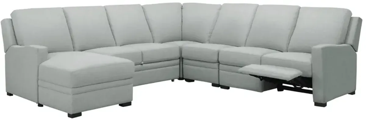 Poppy 5-pc. Power Sectional w/ Pop-Up Sleeper