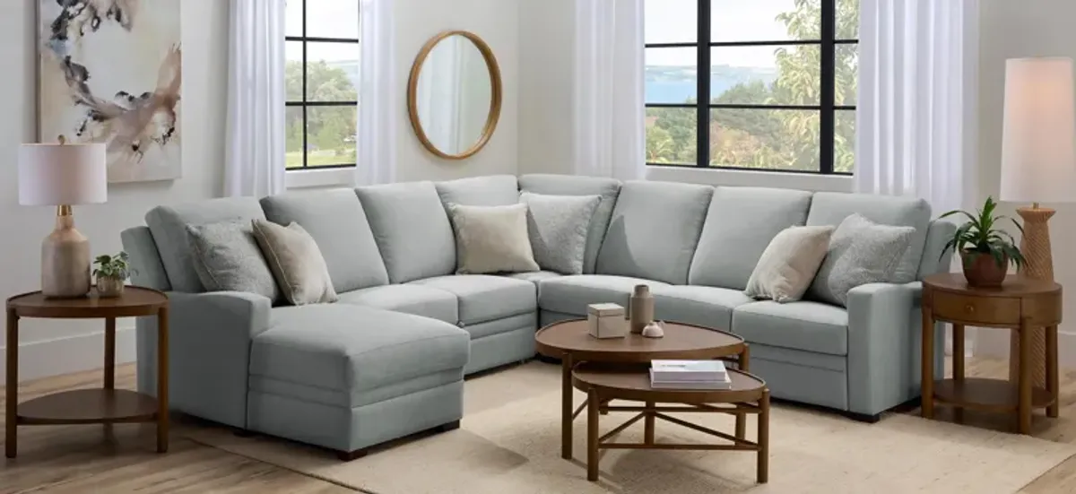 Poppy 5-pc. Power Sectional w/ Pop-Up Sleeper