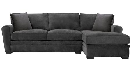 Artemis II 2-pc. Right Hand Facing Sectional Sofa in Gypsy Graphite by Jonathan Louis