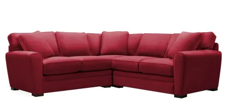 Artemis II 3-pc. Symmetrical Sectional Sofa in Gypsy Scarlet by Jonathan Louis