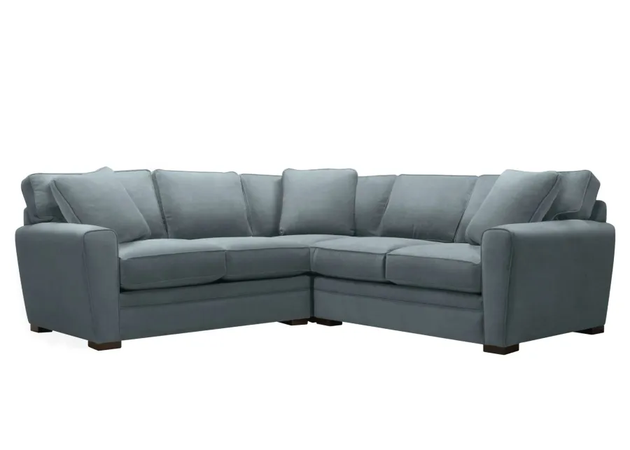 Artemis II 3-pc. Sectional in Gypsy Blue Goblin by Jonathan Louis