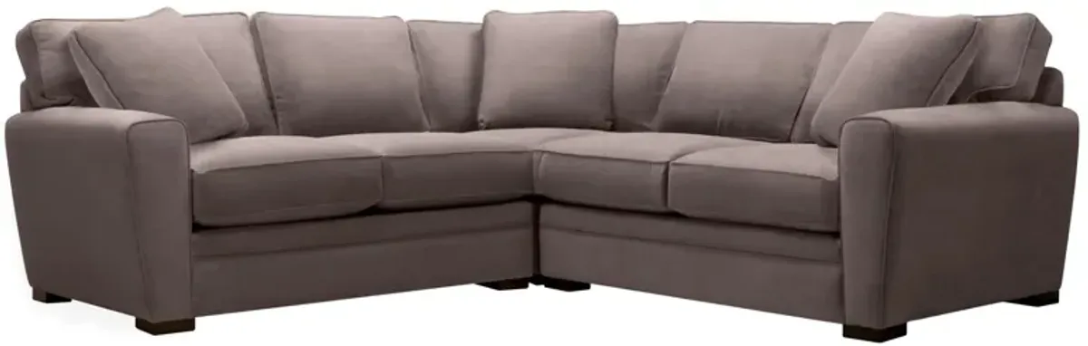 Artemis II 3-pc. Sectional in Gypsy Truffle by Jonathan Louis