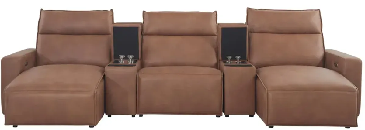 ModularTwo 5-pc. Power Sectional w/ Power Headrest