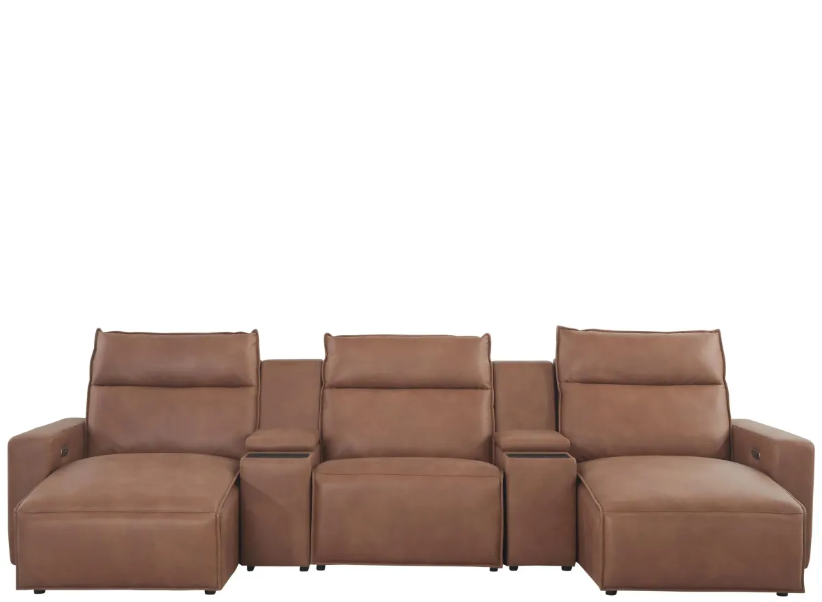 ModularTwo 5-pc. Power Sectional w/ Power Headrest