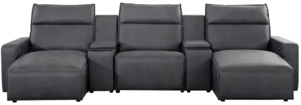 ModularTwo 5-pc. Power Sectional w/ Power Headrest