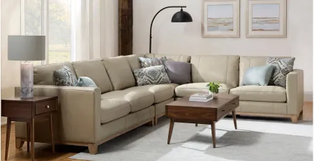 Ryland 4-pc. Sectional in Beige by Bellanest