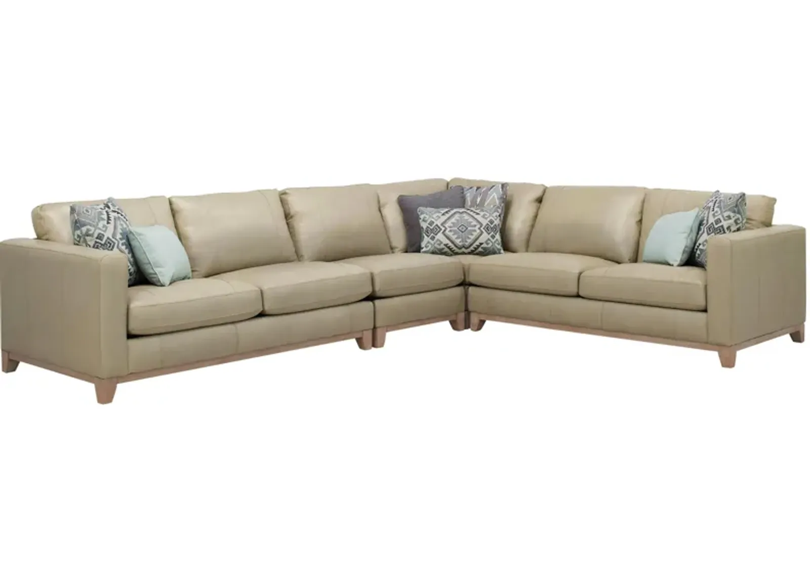 Ryland 4-pc. Sectional in Beige by Bellanest