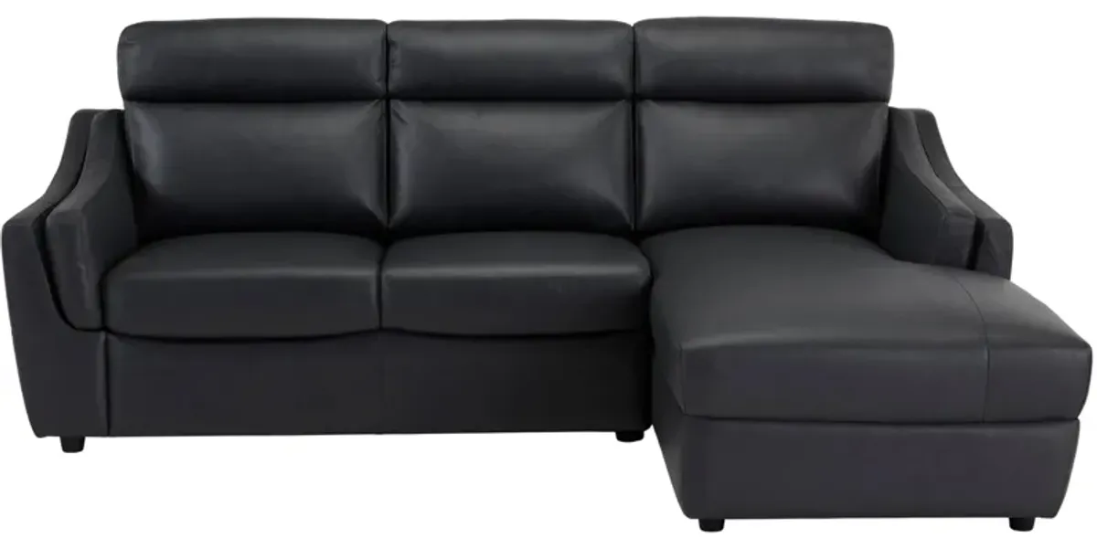 Warner 2-pc. Leather Sofa Chaise