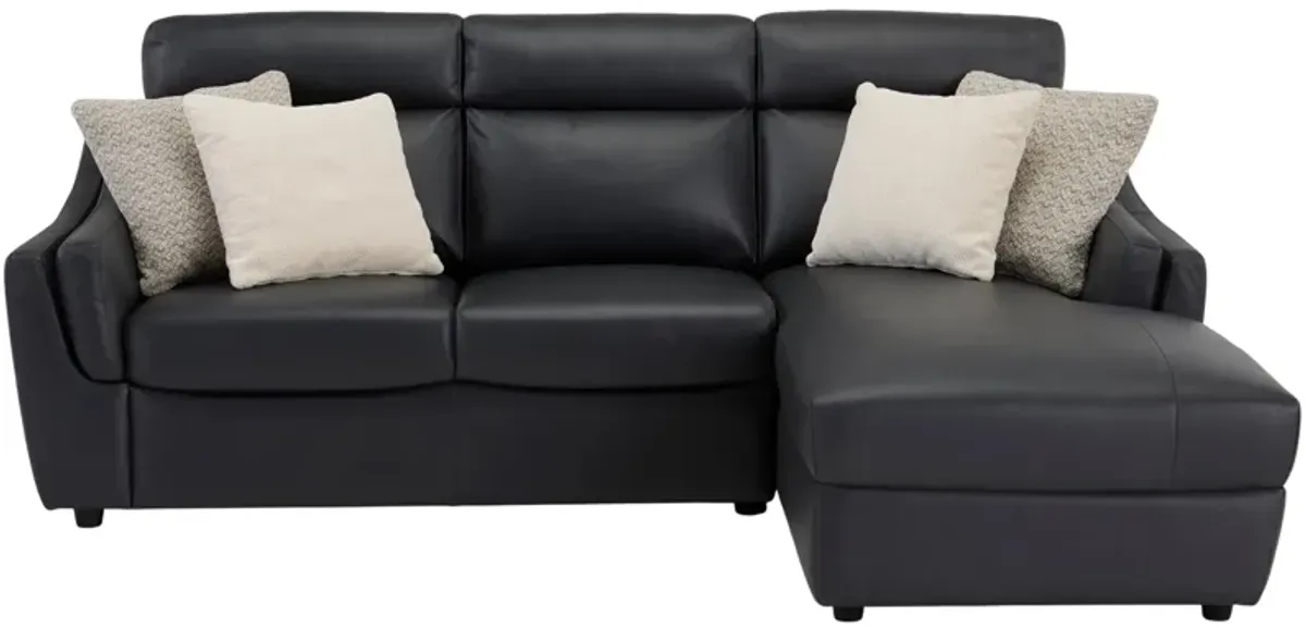 Warner 2-pc. Leather Sofa Chaise