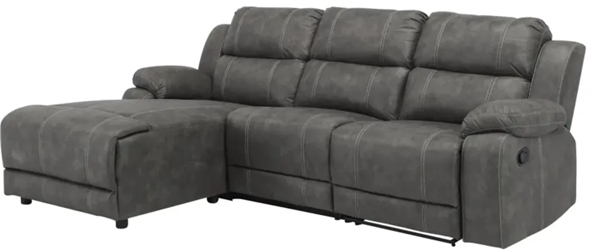 Kerridon 3-pc. Reclining Sectional