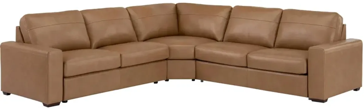 Harley 4-pc. Leather Sectional
