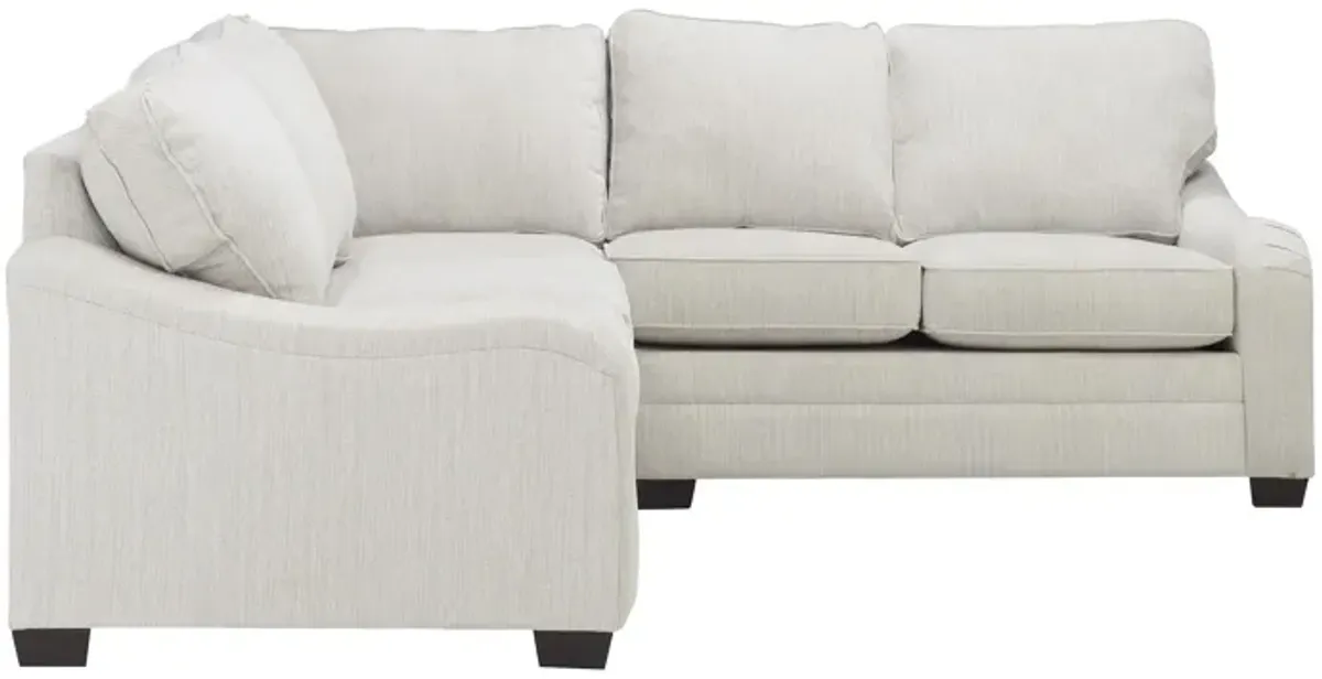 Caid 3-pc. Chenille Sectional Sofa