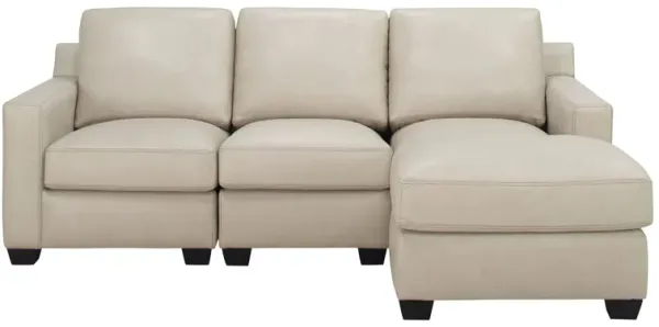 Anaheim Leather 3-pc. Sectional