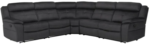 Lugano Microfiber 5-pc. Reclining Sectional