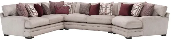 Sienna Chenille 4-pc. Sectional Sofa