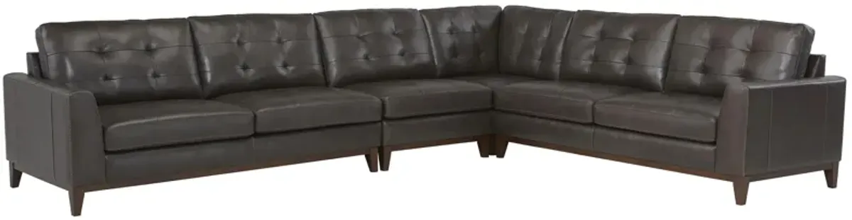 Wheaton Leather 4-pc. Sectional