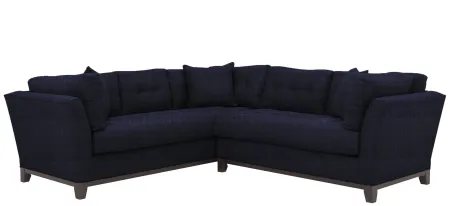 Cityscape 2-pc. Sectional in Sugar Shack Navy by H.M. Richards